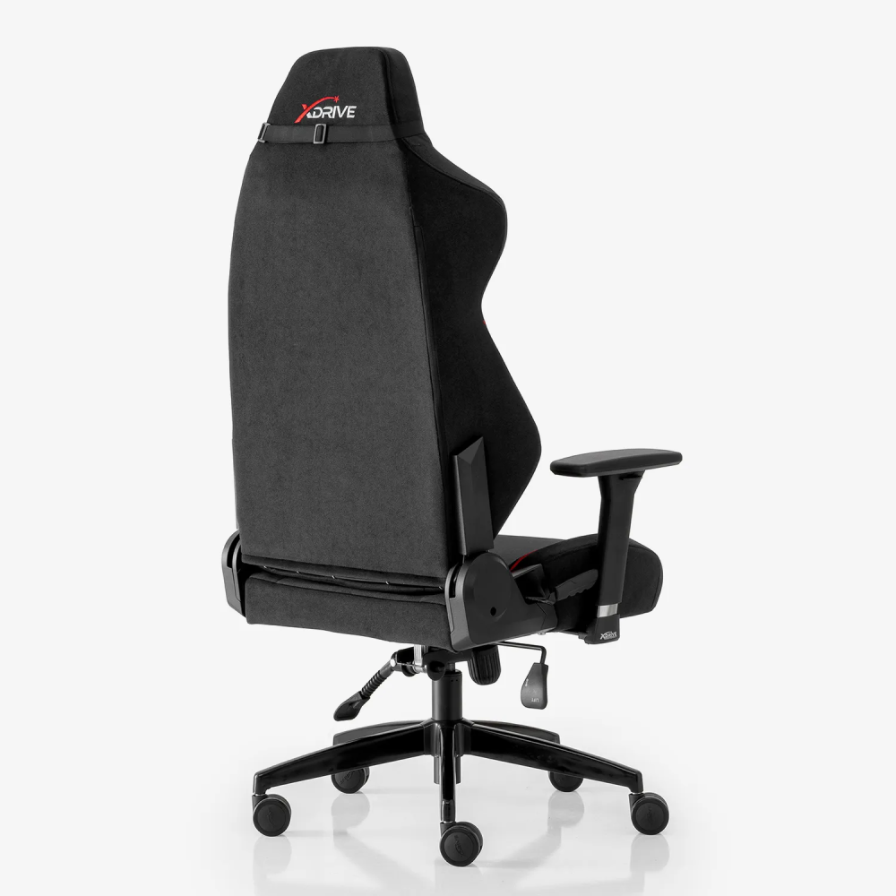 xDrive Anka Fabric Professional Gaming Chair Red/Black - 4