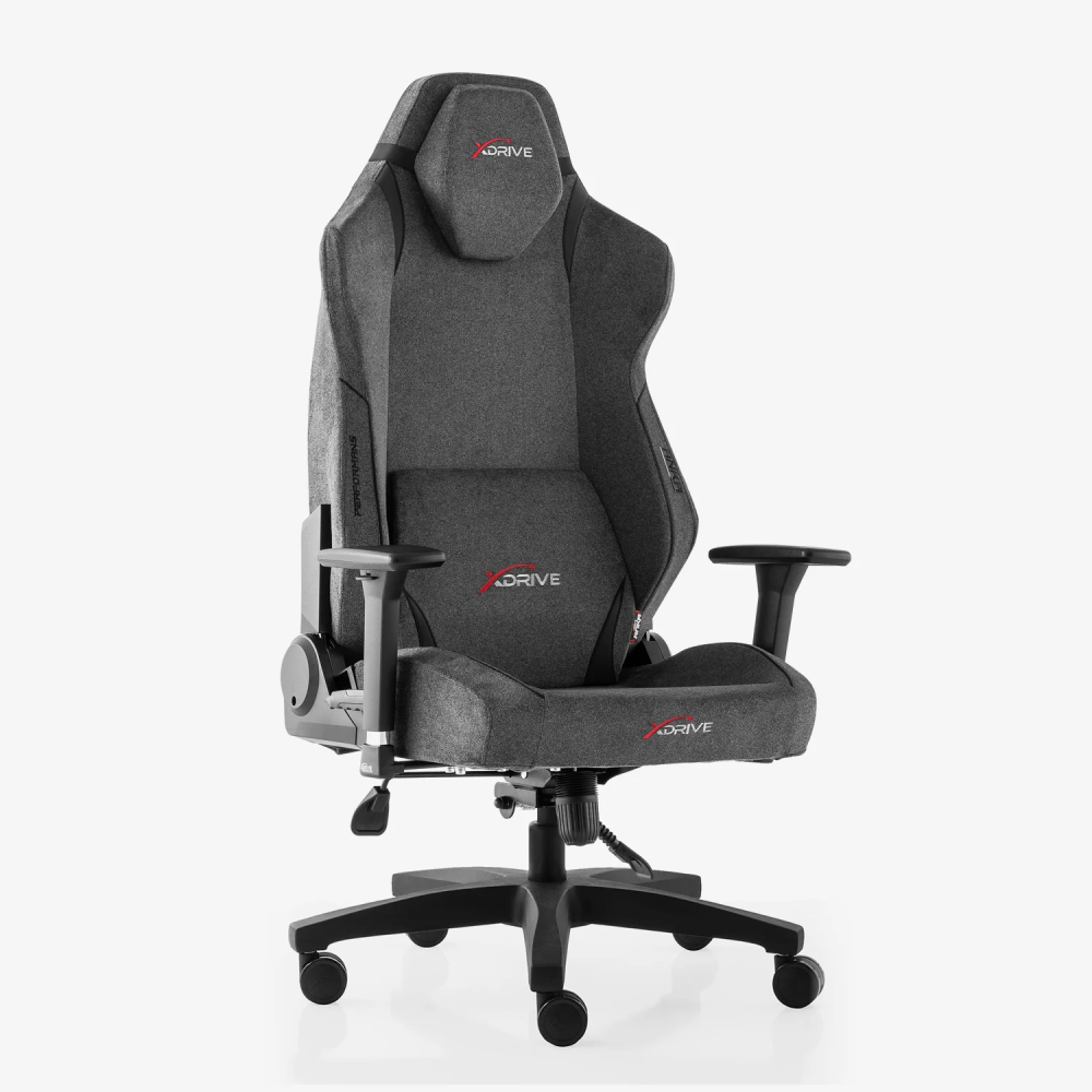 xDrive Anka Professional Gaming Chair Fabric Gray - 1