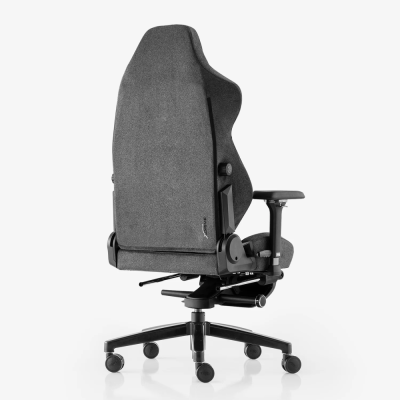 xDrive Business Anka Work Chair Fabric Gray with Foot Extensions - 5