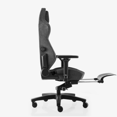 xDrive Business Anka Work Chair Fabric Gray with Foot Extensions - 3