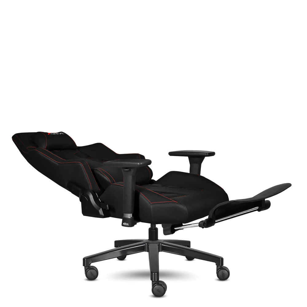 xDrive FIRTINA Foot Extension Proffessional Gaming Chair Black/Black - 6