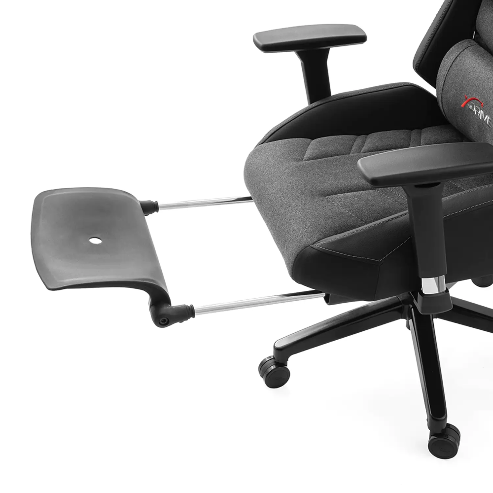 xDrive Fırtına Professional Gaming Chair Fabric Gray/Black with Foot Extensions - 8