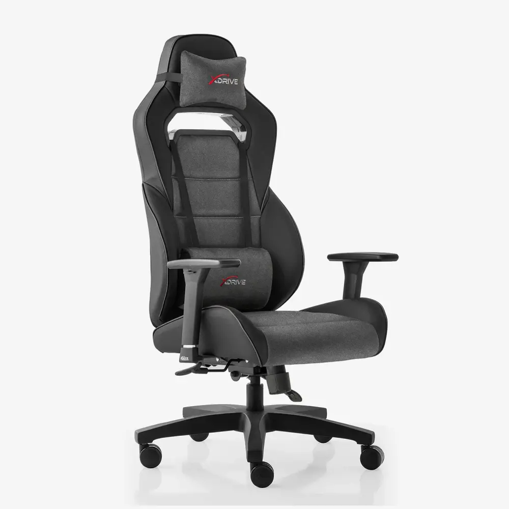 xDrive Göktürk Professional Gaming Chair Fabric Gray - 1