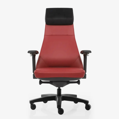 xDrive Business Konak Office Chair Large Leather Red - 1