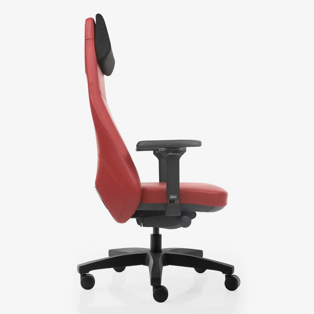 xDrive Business Konak Office Chair Large Leather Red - 3