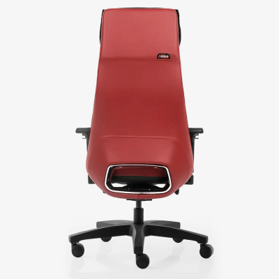 xDrive Business Konak Office Chair Large Leather Red - 6