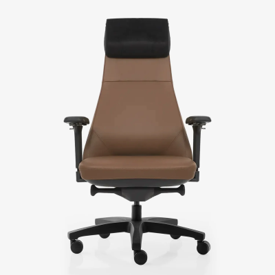 xDrive Business Konak Office Chair Large Leather Tan - 1