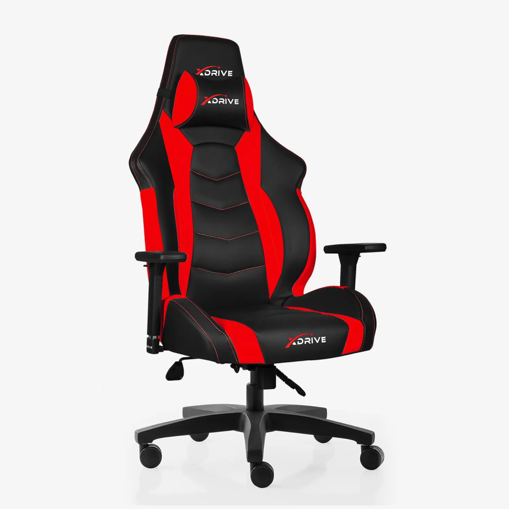 xDrive TUFAN Professional Gaming Chair Red/Black - 1