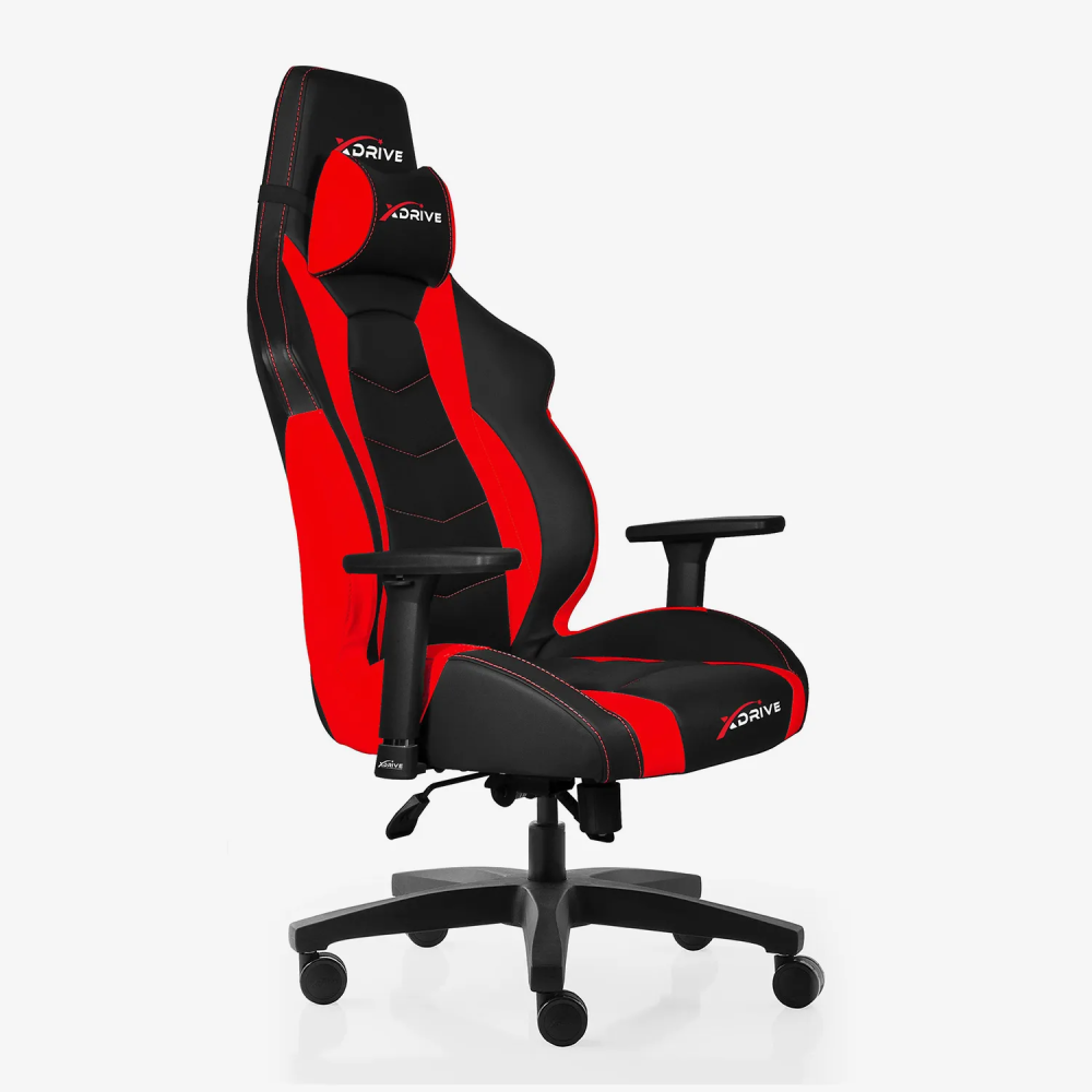 xDrive TUFAN Professional Gaming Chair Red/Black - 3