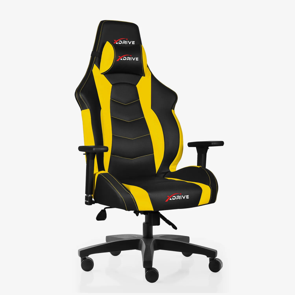 xDrive TUFAN Professional Gaming Chair Yellow/Black - 1