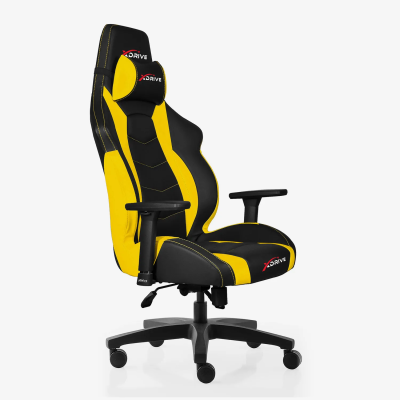 xDrive TUFAN Professional Gaming Chair Yellow/Black - 3