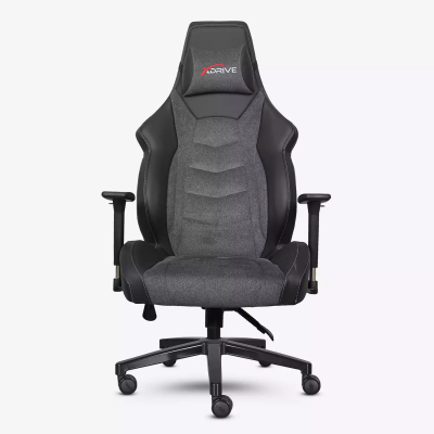 xDrive Tufan Professional Gaming Chair Fabric Gray/Black - 2