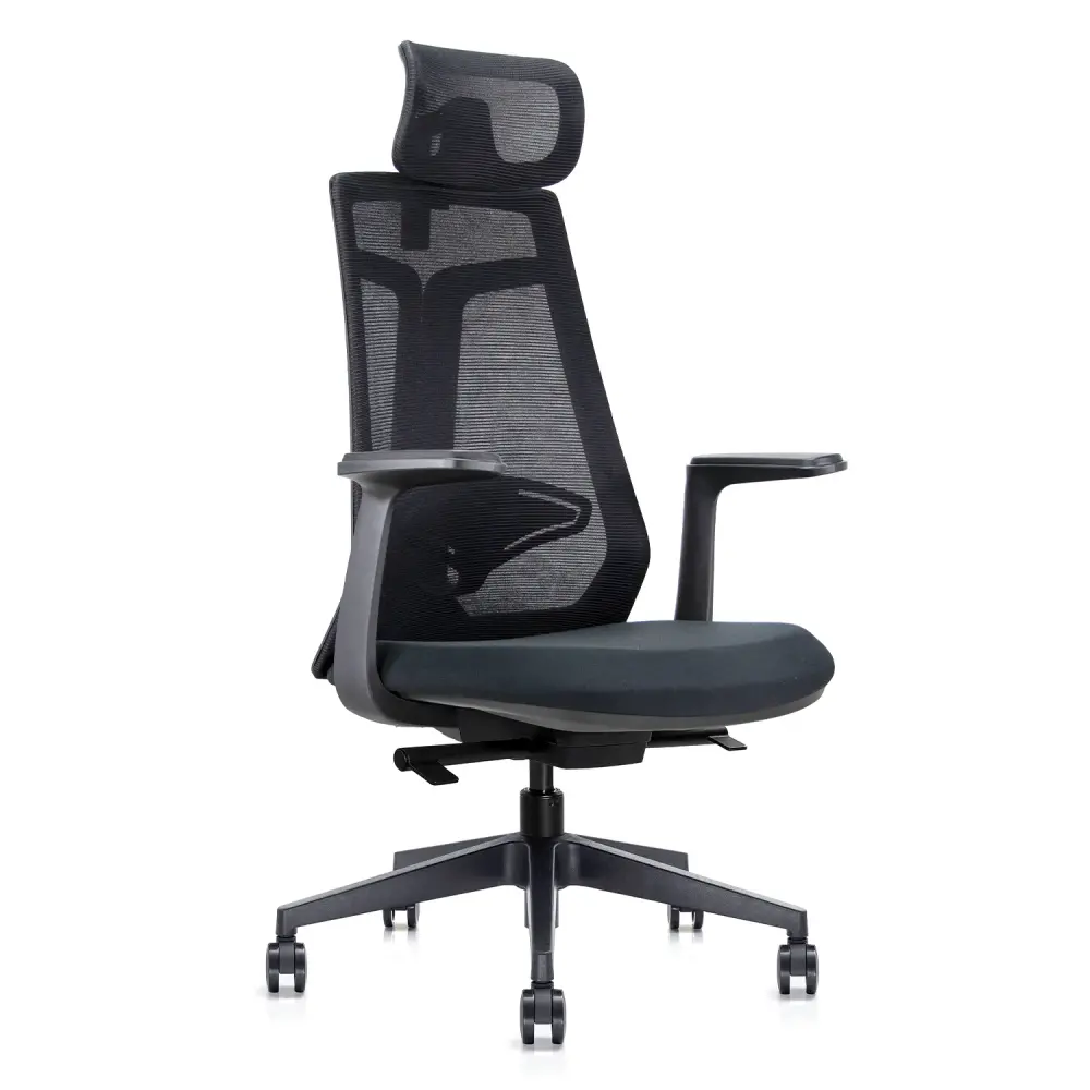 xDrive XD-1008 Office Chair Mesh Black with Headrest - 3