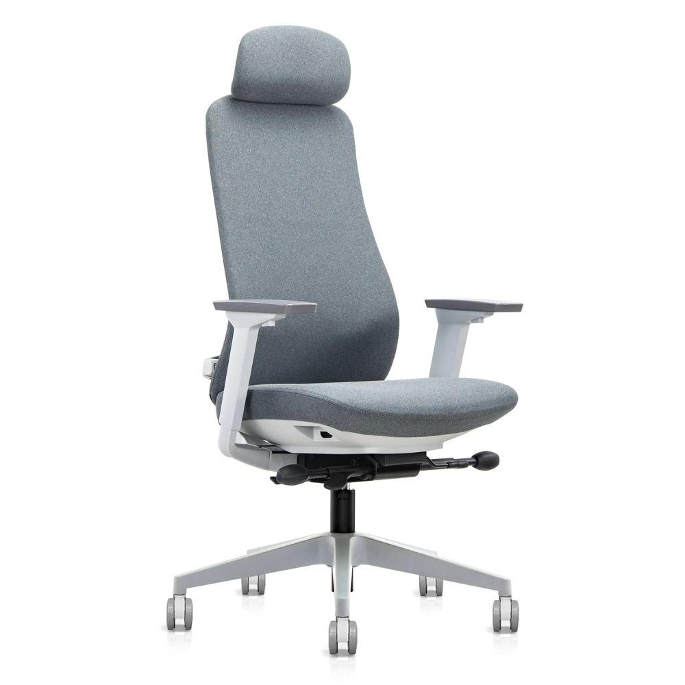 xDrive XD-1012 Office Chair Gray with Headrest - 3